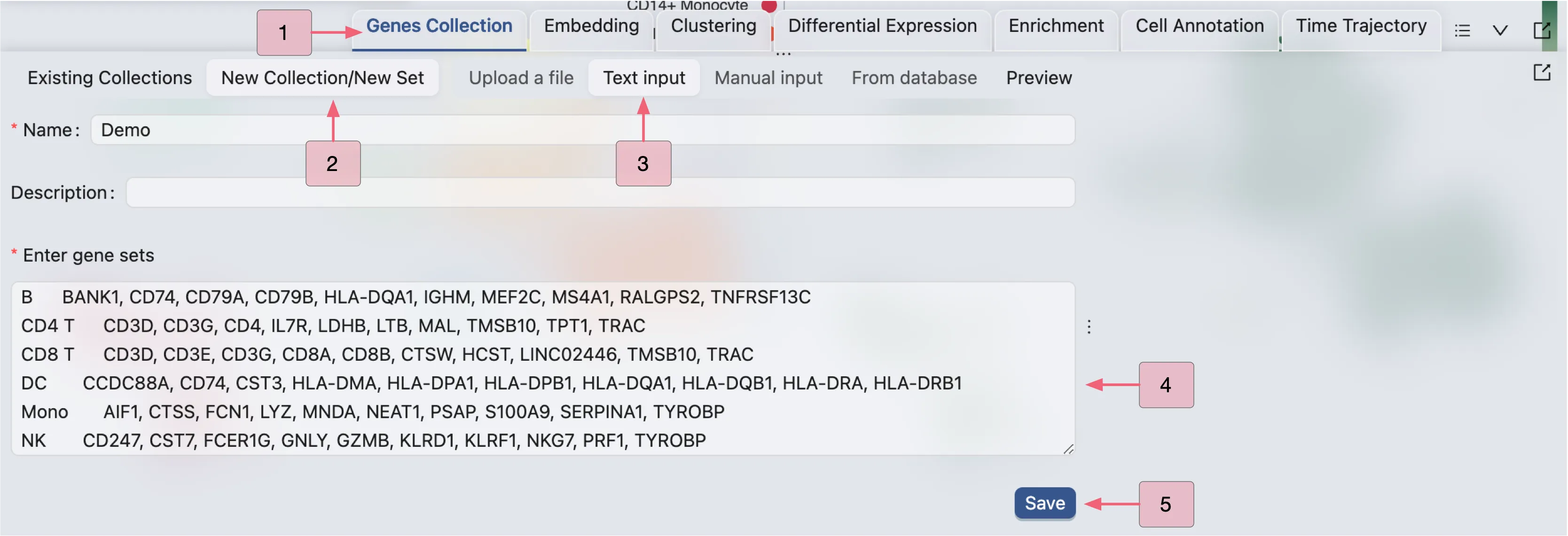 Create Gene Set Collection Create Gene Set Collection